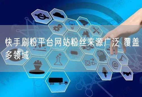 快手刷粉平台网站粉丝来源广泛 覆盖多领域