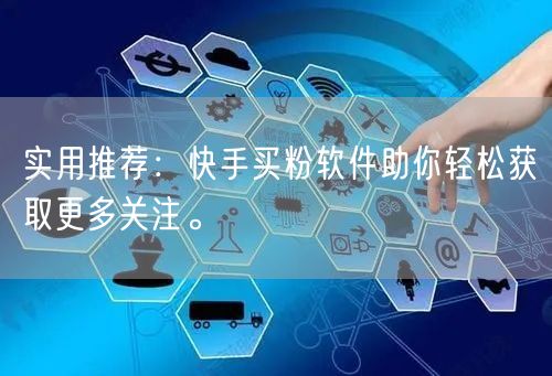 实用推荐:快手买粉软件助你轻松获取更多关注。