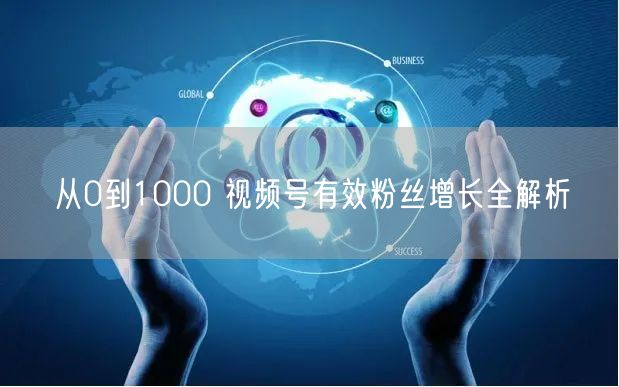 从0到1000 视频号有效粉丝增长全解析